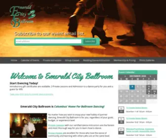 Emeraldcityballroom.com(Emerald City Ballroom) Screenshot