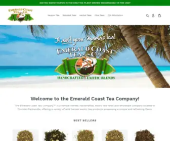 Emeraldcoastteacompany.com(Emerald Coast Tea Company) Screenshot