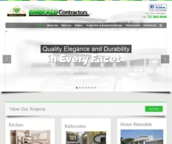 Emeraldcontractors.com(Emerald Contractors) Screenshot