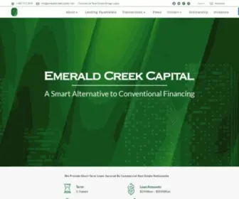 Emeraldcreekcapital.com(Emerald Creek Capital) Screenshot