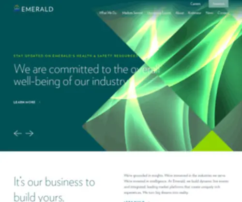 Emeraldexpo.com(Emerald) Screenshot