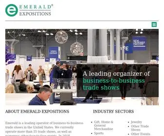 Emeraldexpositions.com(Emerald Expositions) Screenshot
