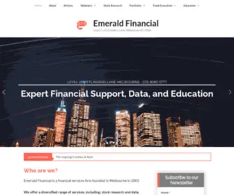 Emeraldfinancial.com.au(Emerald Financial Group) Screenshot