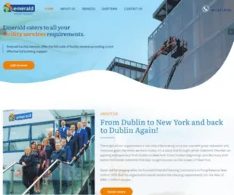Emeraldfs.ie(Facility Services) Screenshot