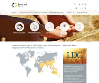 Emeraldgrain.com(Emerald Grain) Screenshot
