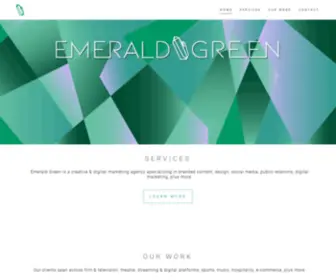 Emeraldgreen.biz(Find your brilliance) Screenshot