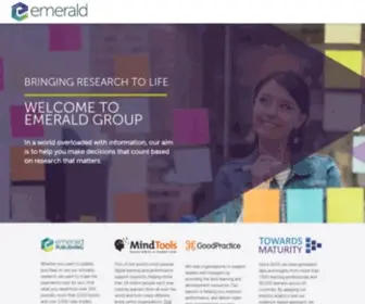 Emeraldgroup.com(Emerald Group) Screenshot