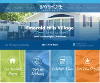 Emeraldhillsvillage.com(Mobile Home Park in Inver Grove Heights) Screenshot