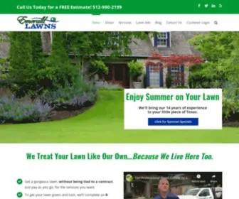 Emeraldlawnsaustin.com(Emerald Lawns) Screenshot