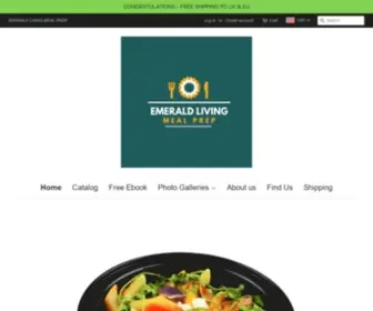 Emeraldlivingmealprep.com(Emerald Living Meal Prep) Screenshot