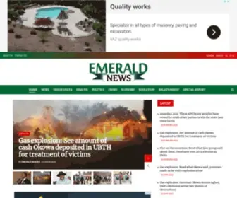 Emeraldng.com(Emerald News) Screenshot