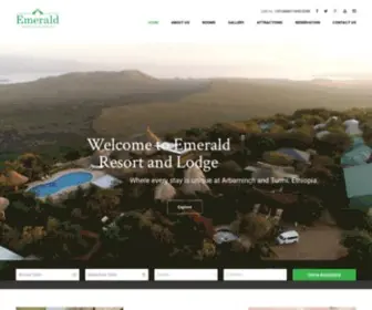 Emeraldresortandlodge.com(Emerald Resort and Lodge) Screenshot