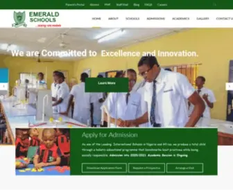 Emeraldschools.com(Best School in Nigeria) Screenshot