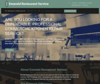 Emeraldservice.com(Emerald Restaurant Service) Screenshot