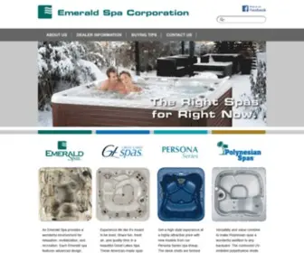 Emeraldspa.com(Emerald Spa) Screenshot