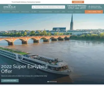 Emeraldwaterways.com(River Cruise Holidays for 2020 &Emerald Waterways U.S.A) Screenshot