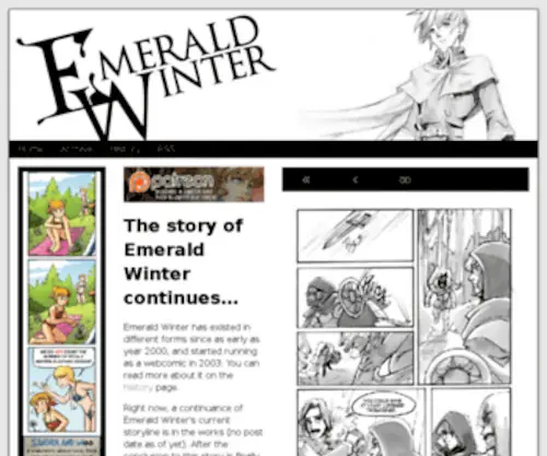Emeraldwinter.net(Emerald Winter) Screenshot