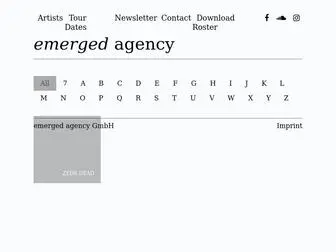 Emerged-Agency.com(Emerged Agency) Screenshot