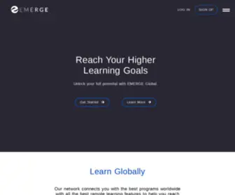 EmergeGlobal.us(EMERGE Global) Screenshot