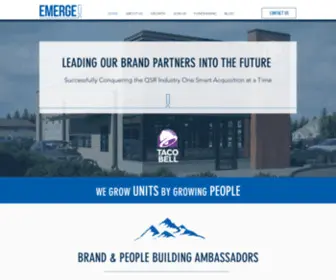 Emergeinc.net(Brand & People Building Ambassadors) Screenshot