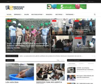 Emergence-Groupe.com(Bienvenue) Screenshot