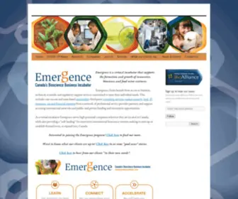 Emergencebioincubator.com(Emergence) Screenshot