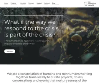 Emergencenetwork.org(The Emergence Network) Screenshot