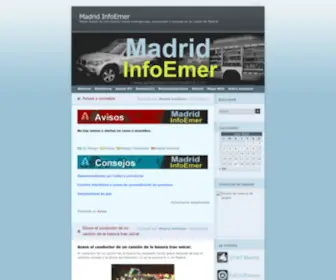 Emergenciasmadrid.com(Emergencias Madrid) Screenshot