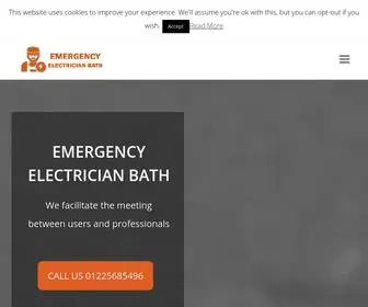 Emergency-Electricianbath.co.uk(Emergency Electrician Bath) Screenshot