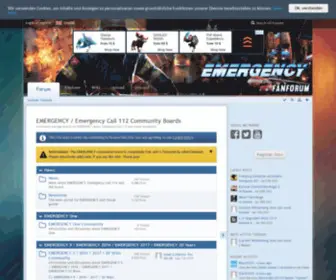 Emergency-Forum.de(Notruf 112 Fanforum) Screenshot