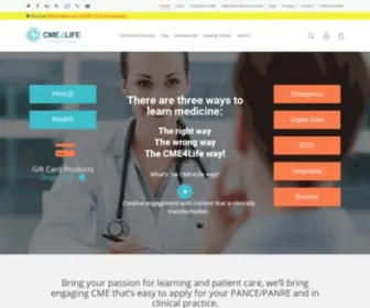 Emergency-Medicine-Institute.com(Engaging CME & Board Review for PA) Screenshot