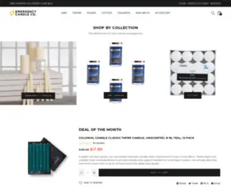 Emergencycandlecompany.com(Emergency Candle Company) Screenshot