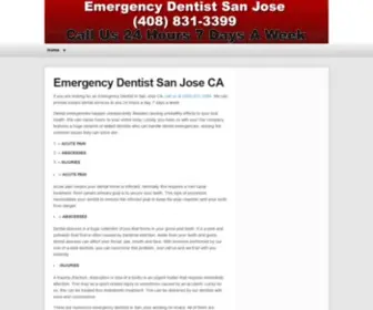 Emergencydentistsanjoseca.com(Emergency Dentist San Jose CA) Screenshot