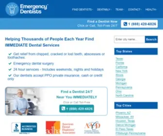 Emergencydentistsusa.com(Emergency Dentist Near Me) Screenshot