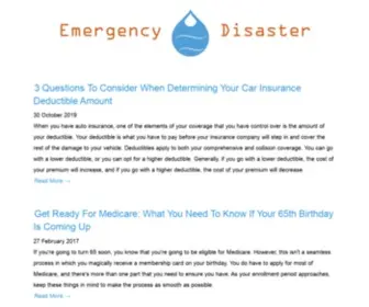 Emergencydisaster.org(このドメインはお名前.comで取得されています) Screenshot