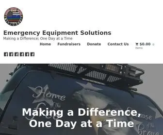 Emergencyequipmentsolutions.org(Making a Difference) Screenshot