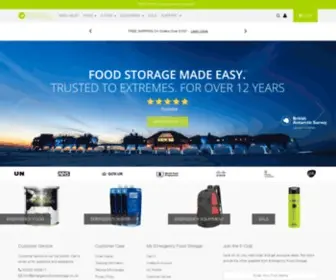 Emergencyfoodstorage.co.uk(Emergency Food Storage UK) Screenshot