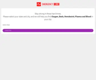 Emergencyline.in(Emergency Line Dashboard) Screenshot