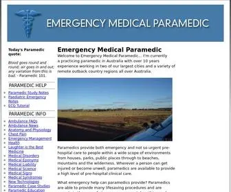 Emergencymedicalparamedic.com(Emergency Medical Paramedic) Screenshot