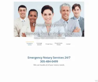 Emergencynotary.biz(Notary Service) Screenshot