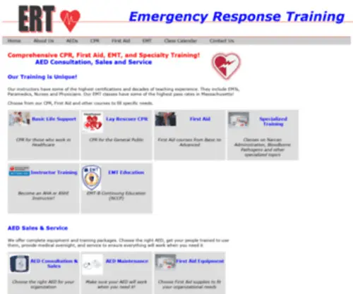 Emergencyresponsetraining.com(Emergencyresponsetraining) Screenshot