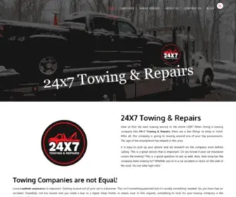 Emergencyroadsideassistancenearme.com(24x7 Towing & Repairs) Screenshot