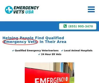 Emergencyvetsusa.com(Find Emergency Vets In Your Location. Whether Your Pet) Screenshot