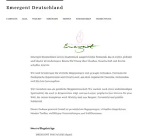 Emergent-Deutschland.de(Emergent Deutschland) Screenshot