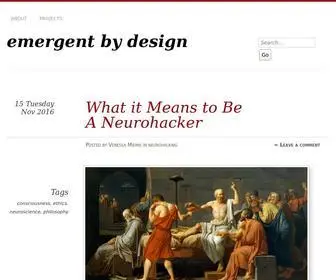 Emergentbydesign.com(Emergent by design) Screenshot
