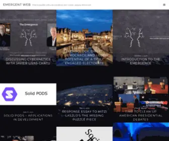 Emergentweb.org(The Emergence) Screenshot