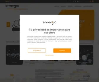 Emergiacc.com(A customer emotion experience company) Screenshot