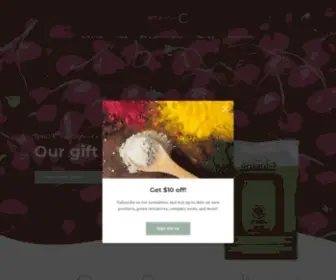 Emerginc.com(Renature skin care) Screenshot