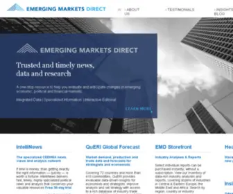 Emergingmarketsdirect.com(Emerging markets) Screenshot