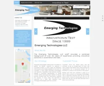 Emergingtech-LLC.com(Emerging Technologies) Screenshot